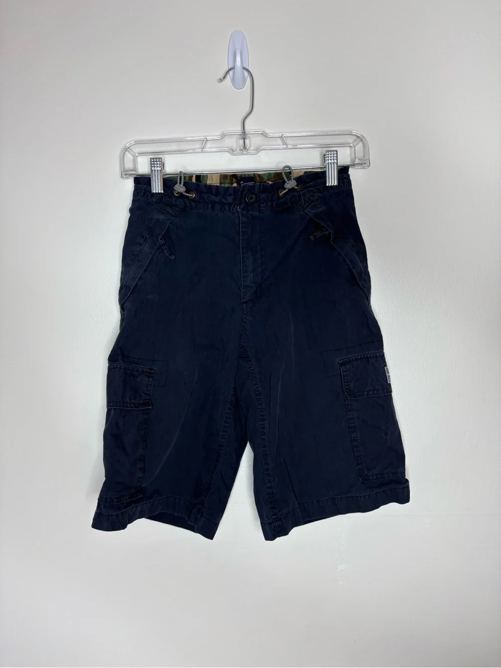 Gap boys Navy Cargo Shorts - Casual Utility Style M 7-8